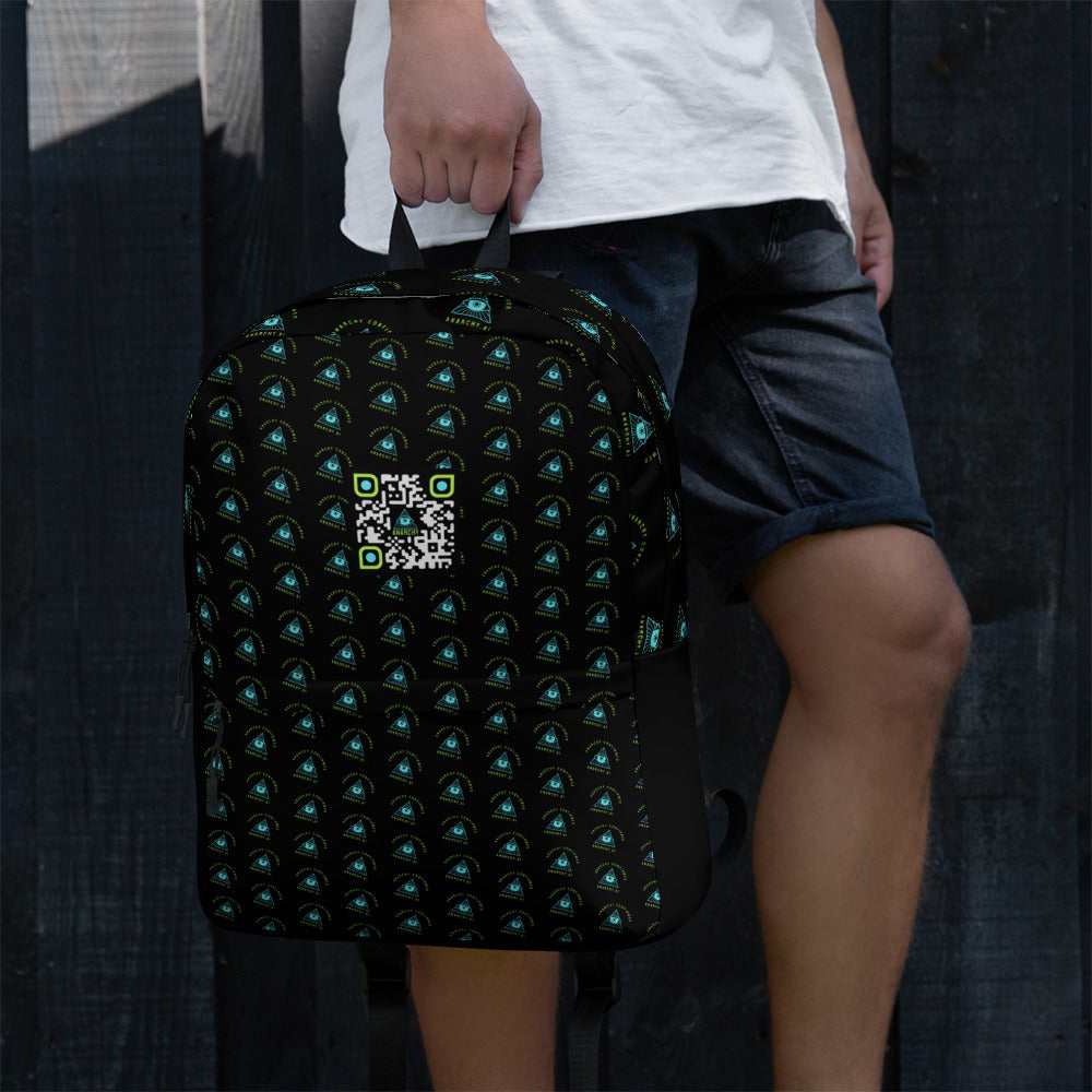 Luxury designer backpack.
