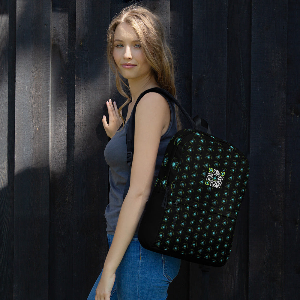 Luxury designer backpack.