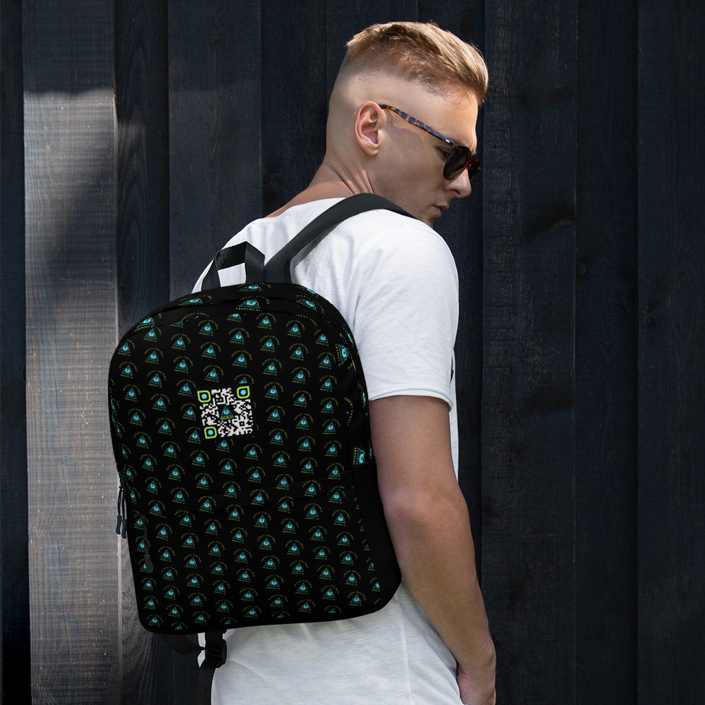 Luxury designer backpack.